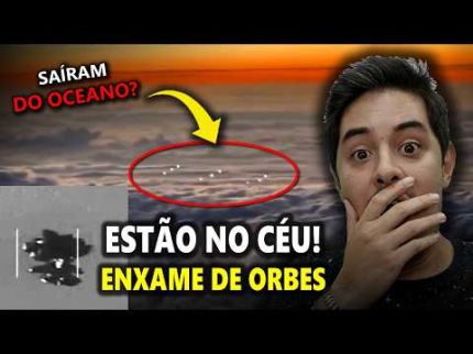 APARECEU UM ENXAME DE OVNIs TIPO ORBE + O VÍDEO MAIS BIZARRO REVELADO NO 4º LOTE