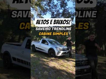 Altos e Baixos da VW Saveiro Trendline