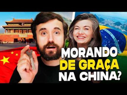 BRASILEIROS MORANDO DE GRAÇA NA CHINA!