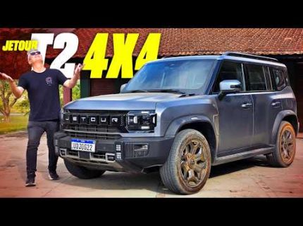 Jetour T2 XWD - AGORA É 4x4! E CUSTA SÓ R$ 40.000 A MAIS! TEM BATERIA GIGANTE E 597 cv VALE A PENA?