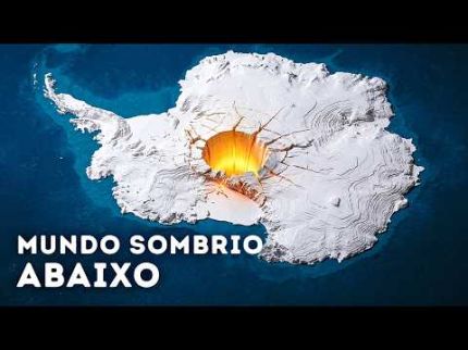 Cientistas descobrem um enorme mundo escondido sob a Antártida