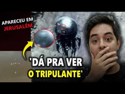 APARECEU EM JERUSALÉM + OVNI ÁGUA-VIVA DE PERTO TEM TRIPULANTE? + DR PHIL TÁ  REVELANDO SEU PAPEL...