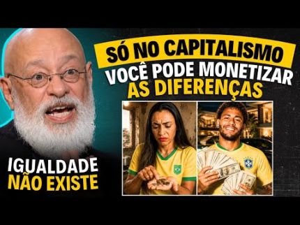 Pondé DESMONTA os MITOS sobre IGUALDADE entre Seres Humanos