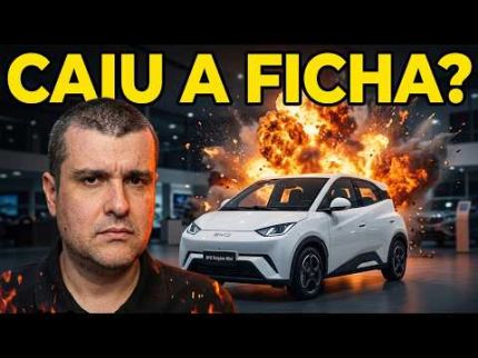 MAS JÁ? BRASILEIRO DESISTINDO de CARRO ELÉTRICO? VERDADE ou DESESPERO DA CONCORRÊNCIA?