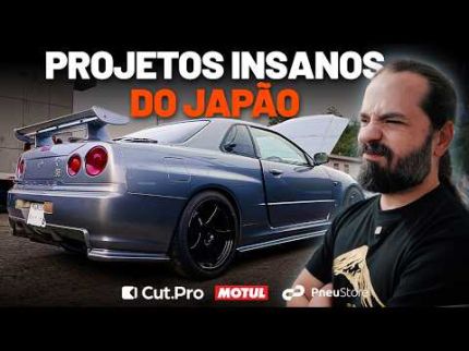 SKYLINE GT-R R34, NISSAN STAGEA E MUITO MAIS! CONHECENDO OS PROJETOS DA MONKEY GARAGE