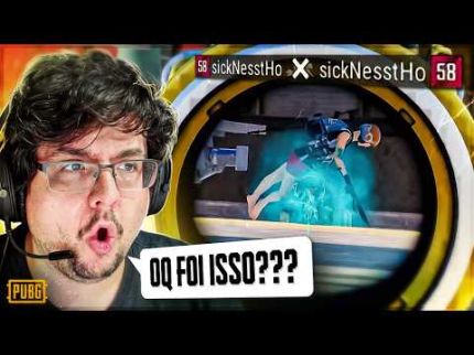 QUASE 10 ANOS DE PUBG E NUNCA TINHA VISTO ISSO!!
