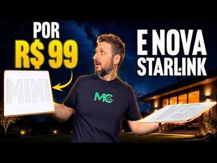 STARLINK Mini por R$ 99 OU ESPERAR a nova V5?