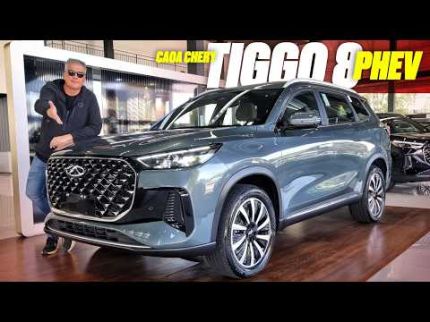 Novo Caoa-Chery Tiggo 8 PHEV - MUDA TUDO NO SUV! PREÇO JÁ SUBIU? COMO FICOU POR DENTRO? EU CONTO!
