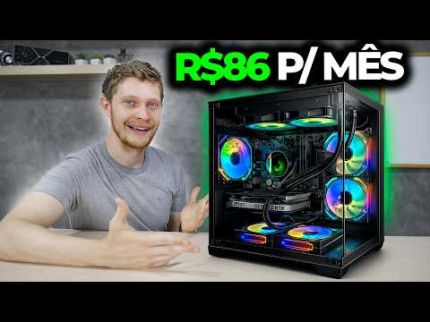 PC GAMER DE R$5000 PRA 5 ANOS SEM UPGRADE RODANDO TUDO! (R$86 POR MÊS)