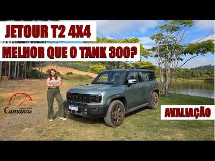 JETOUR T2 4X4: Testamos o Rival do Tank 300! Vale a pena comprar?