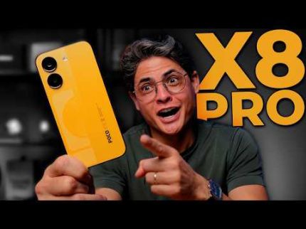 POCO X8 Pro AMARELÃO! O celular mais CHAMATIVO da Xiaomi?