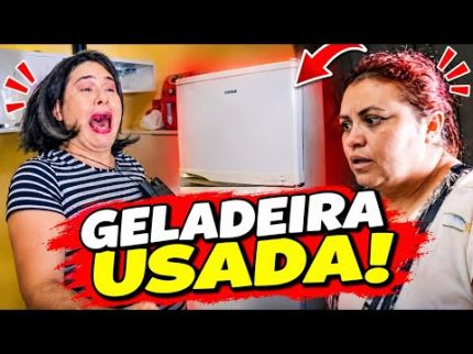 GELADEIRA USADA! #valeapenarirdenovo