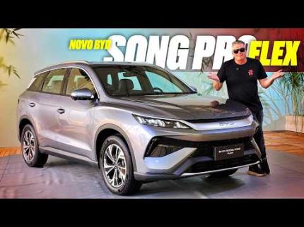 Novo BYD Song Pro Flex 2027 - POR R$ 176.990? PERDEU POTÊNCIA? CONSUMO? TEM TETO SOLAR? SAIBA TUDO!