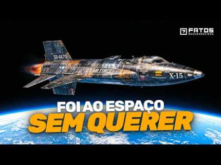 O avião que foi ao espaço por Acidente!