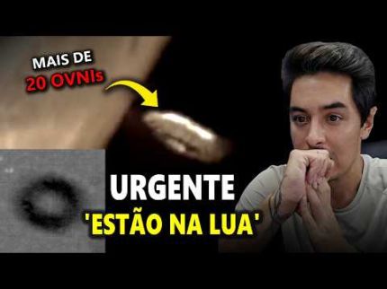 URGENTE: ESTUDO REVELA OVNIs NA LUA - 'A LUA É UMA BASE DELES - ELES CHEGAM NA TERRA EM 20 MINUTOS'