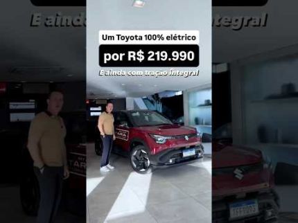 Um Toyota 100% elétrico por R$ 219.990?