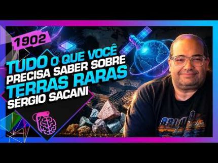 TERRAS RARAS: O TESOURO BRASILEIRO QUE TODO MUNDO QUER: SACANI - Inteligência Ltda. Podcast #1902