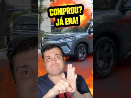 CARROS BYD BONS pra PASSAR LONGE! #shorts