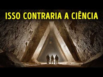 Antigo túnel geométrico milagroso descoberto no Egito
