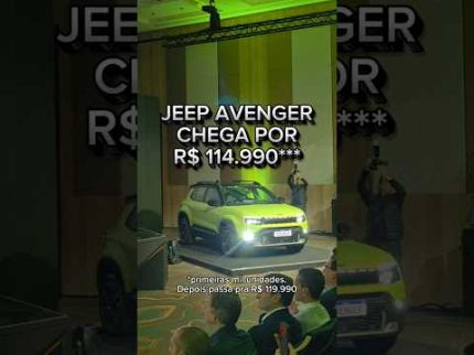 Jeep Avenger chegou!