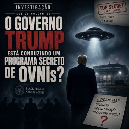 O governo Trump está conduzindo um programa secreto de OVNIs? - OVNI Hoje!