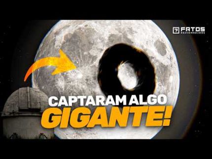 Tecnologia alienígena na LUA? Objetos gigantes captados intrigam astrônomos