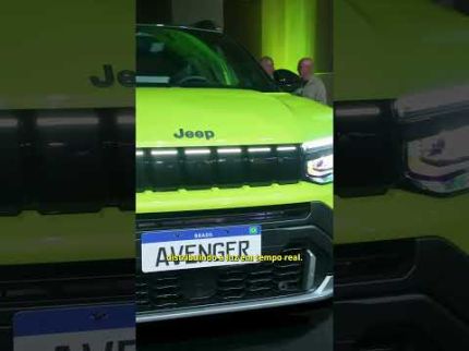 O Novo Jeep Avenger chegou com design marcante e muita tecnologia