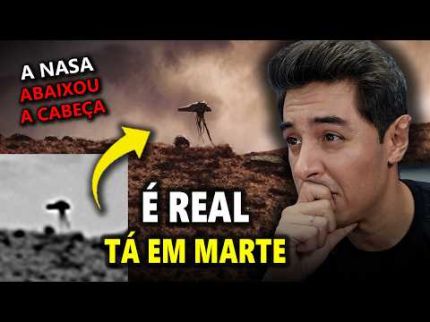 TÁ FICANDO CADA VEZ PIOR - ESTRANHO OVNI ÁGUA-VIVA É REGISTRADO EM MARTE PELA NASA
