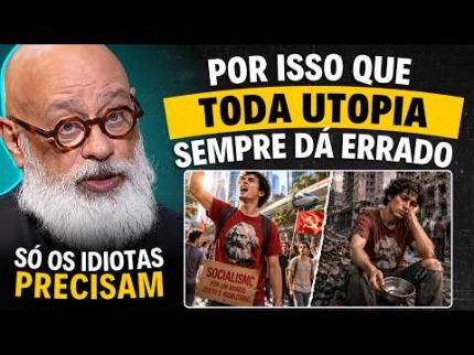 Duras Verdades sobre Acreditar em UTOPIAS | Pondé DESMONTA seus MITOS