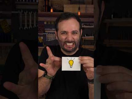 O TRUQUE da LÂMPADA que ACENDE com um PETELECO!