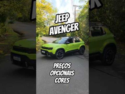 Jeep Avenger, Preços, Pacotes e Cores!