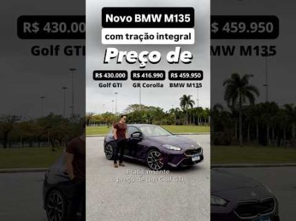 Novo BMW M135 com tração integral