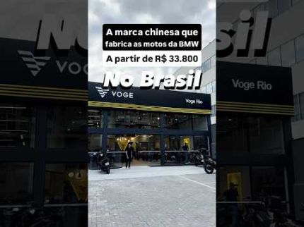 A marca chinesa que fabrica motos da BMW