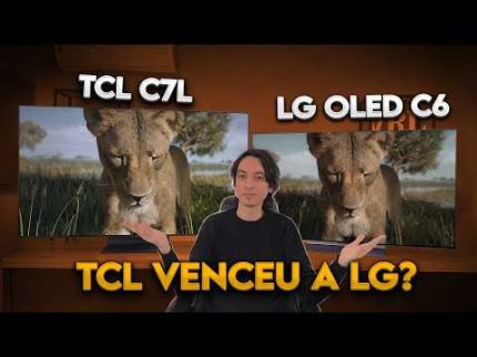 TCL C7L vs LG OLED C6 - Agora o MINI LED finalmente VENCEU?