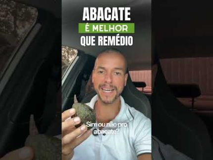 ABACATE É MELHOR QUE REMÉDIO! abacate sim ou não?