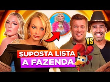 ANALISANDO A SUPOSTA LISTA DE PARTICIPANTES DA FAZENDA 2026 | Diva Depressão