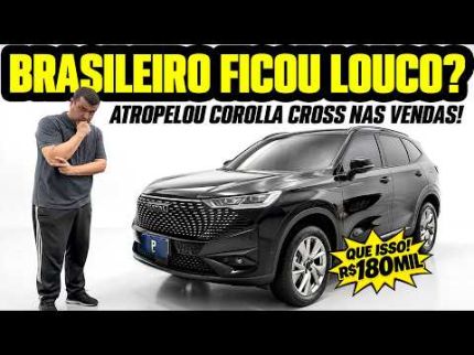 SUV HÍBRIDO DE LUXO mais BARATO QUE T-CROSS que HUMILHA TOYOTA E HONDA? HAVAL H6 ONE! (Avaliação)