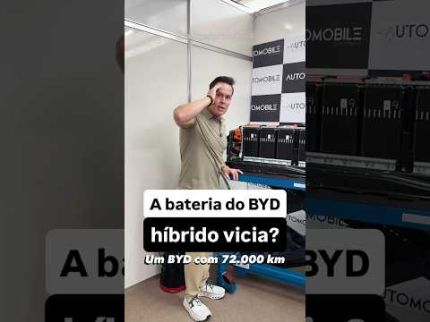 A bateria do BYD Híbrido vicia?