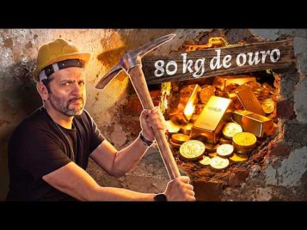 Quem ESCONDEU tanto OURO na parede?