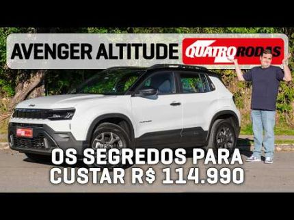 Jeep Avenger Altitude é MAIS BARATO que Fiat Pulse, mas não aparenta; O QUE ELE NÃO TEM?