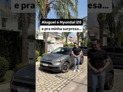 Aluguei o Hyundai i20 e pra minha surpresa…