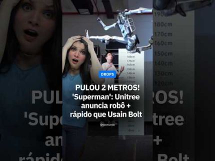 ROBÔ HUMANOIDE SUPERA USAIN BOLT