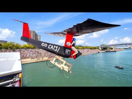 100 FUNNIEST Flights & Crashes From Red Bull Flugtag