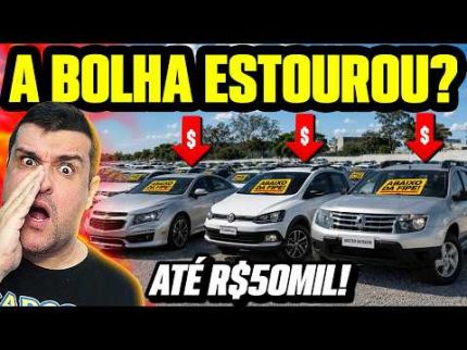 INACREDITÁVEL! CARROS ATÉ R$50MIL ABAIXO da FIPE! CONFIÁVEIS e BARATOS DE MANTER: SÓ ANÚNCIO REAL!