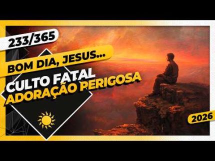 CULTO FATAL: ADORAÇÃO PERIGOSA - Bom dia, Jesus! 233/365 (2026)