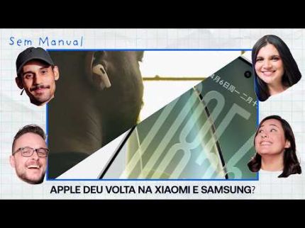 Airpods com câmeras e Xiaomi (e talvez Samsung) COPIANDO Apple DE NOVO #SemManual 48