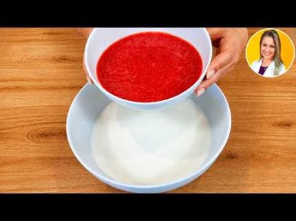 Misture GELATINA no LEITE! Só 5 MIN, BARATO, Fácil, Delicioso e Saudável