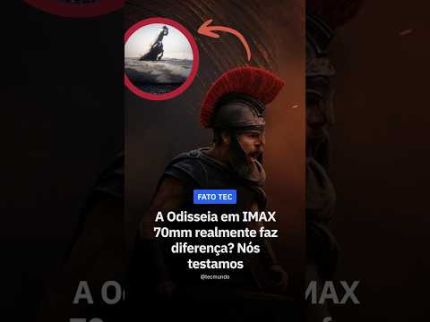 A Odisseia em IMAX 70mm realmente faz diferença? Nós testamos