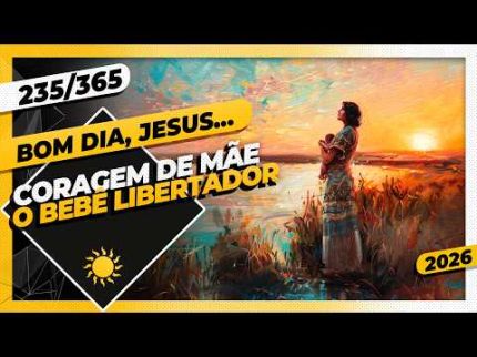 CORAGEM DE MÃE: O BEBÊ LIBERTADOR - Bom dia, Jesus! 235/365 (2026)