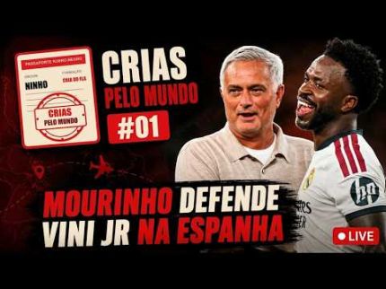 CRIAS PELO MUNDO #01: VINI JR SOFRE NA ESPANHA, WESLEY VOLTA À ROMA, MUNIZ BARRADO NA INGLATERRA E+